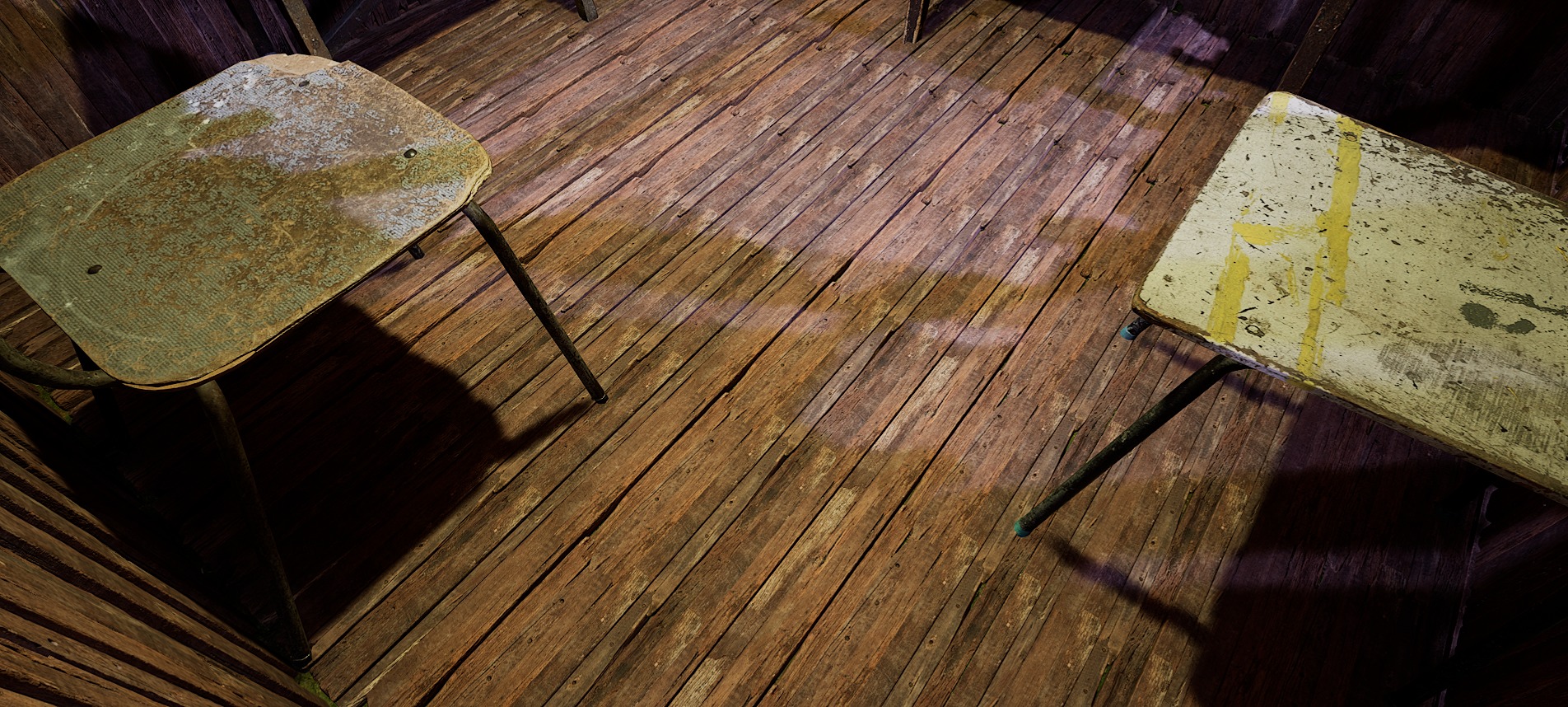 Wooden Log Cabin in a Fantasy Forest Free 3D model_27