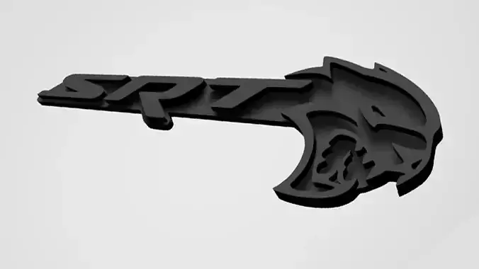 Dodge Challenger or Charger Hellcat Badges