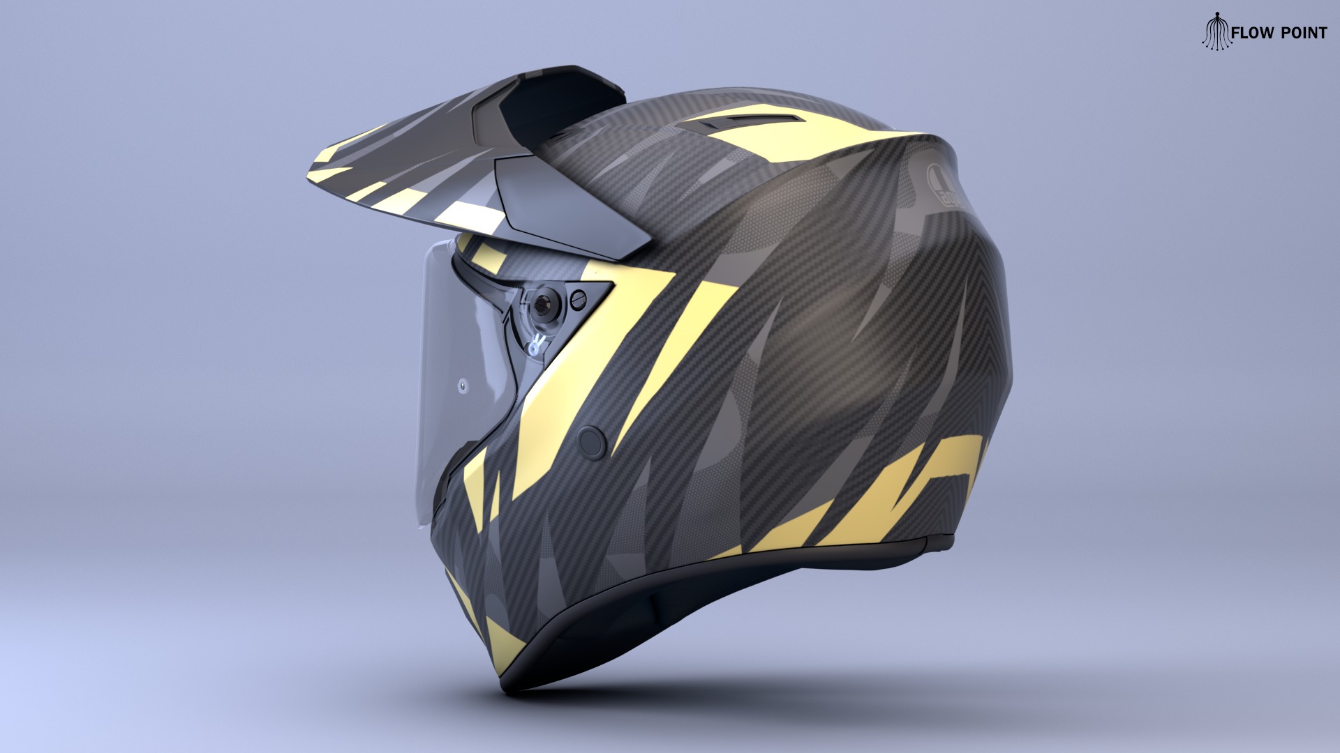 AGV-AX-9 Helmet 3D model_10