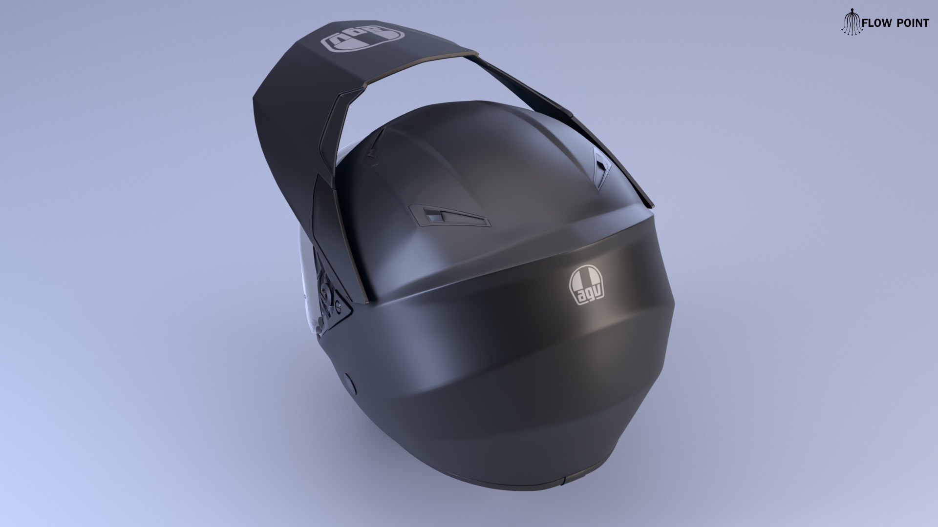 AGV-AX-9 Helmet 3D model_2