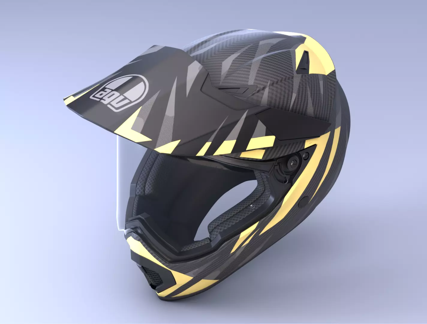 AGV-AX-9 Helmet 3D model_0