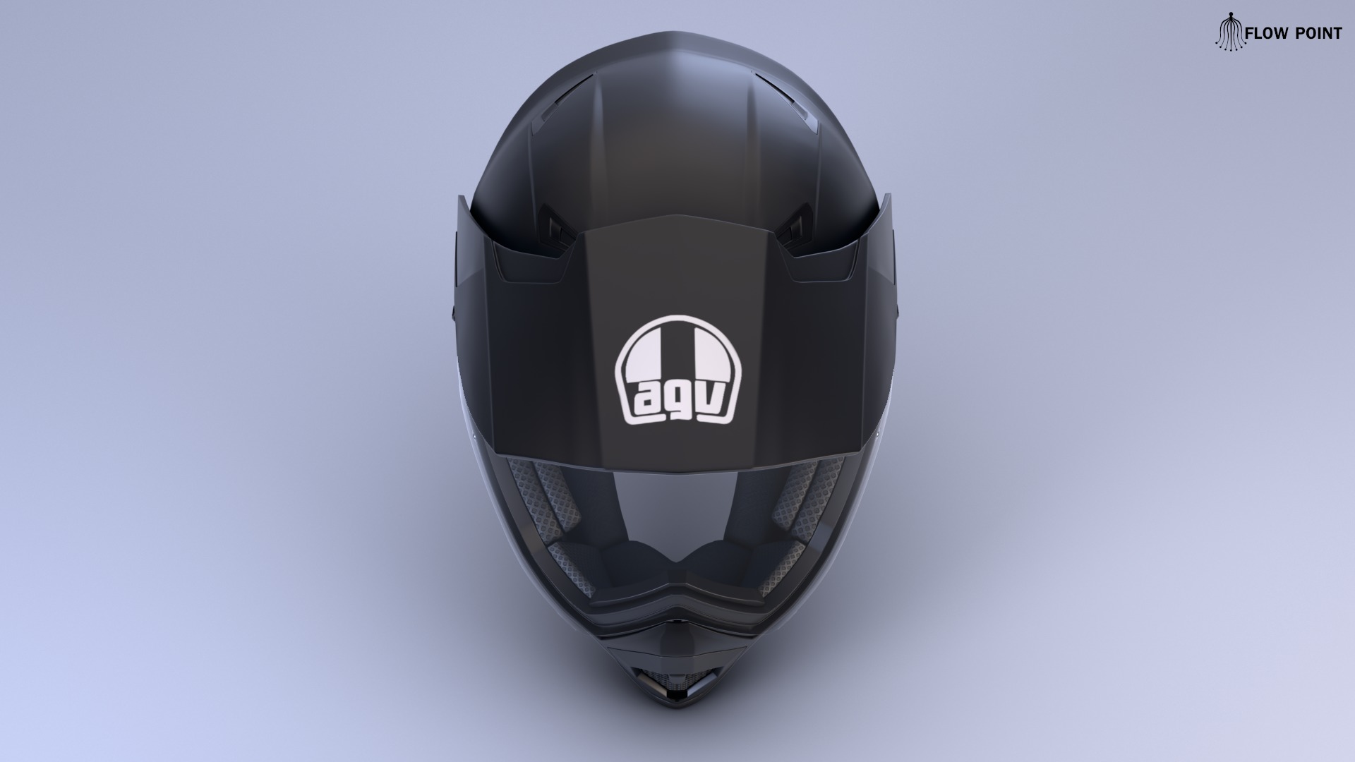 AGV-AX-9 Helmet 3D model_7