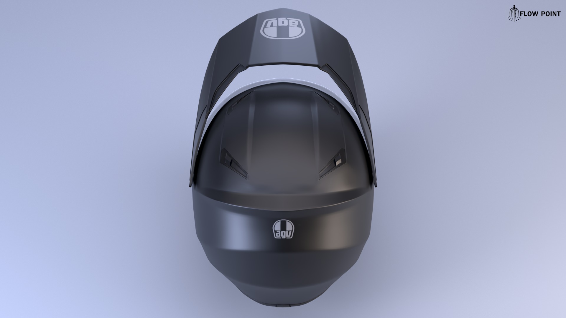 AGV-AX-9 Helmet 3D model_3