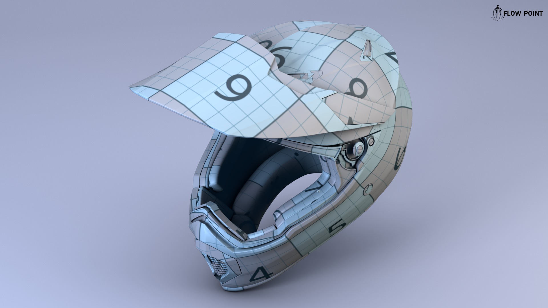 AGV-AX-9 Helmet 3D model_23