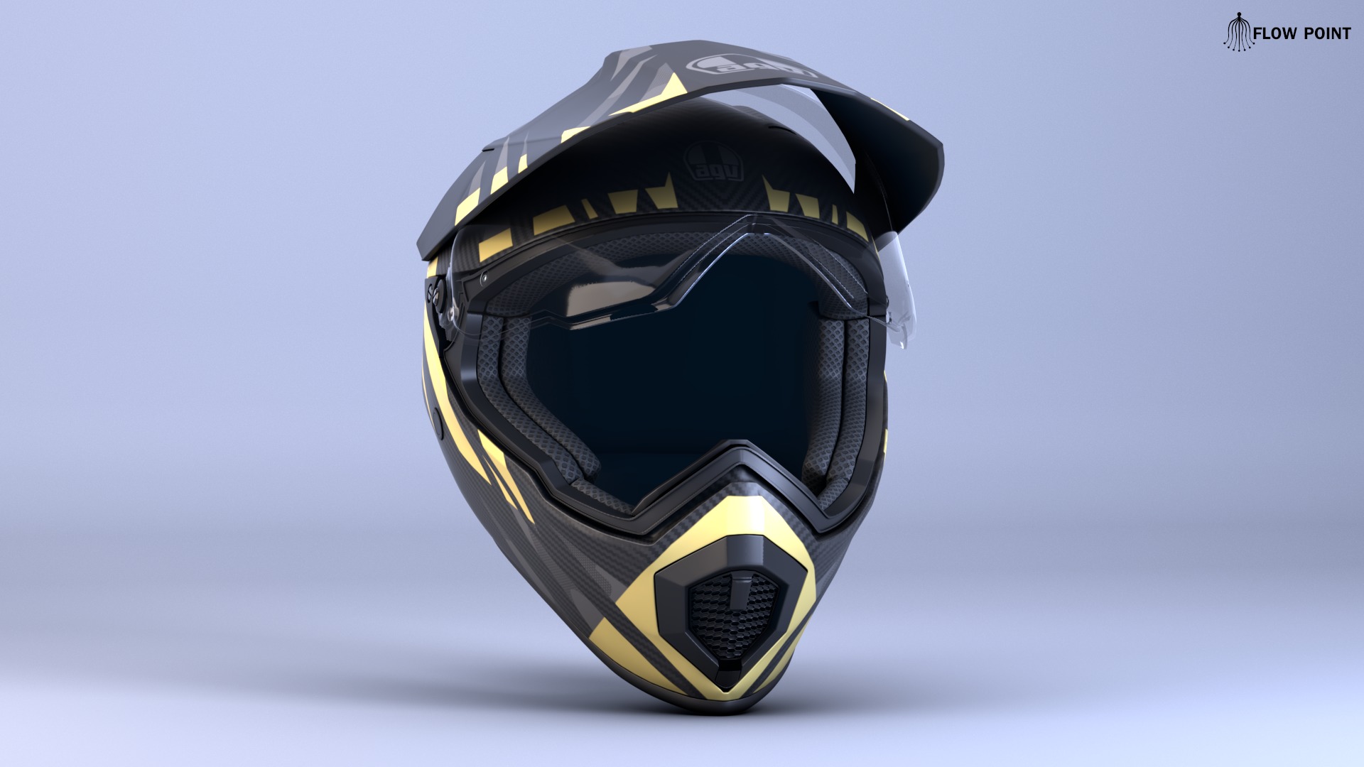 AGV-AX-9 Helmet 3D model_28