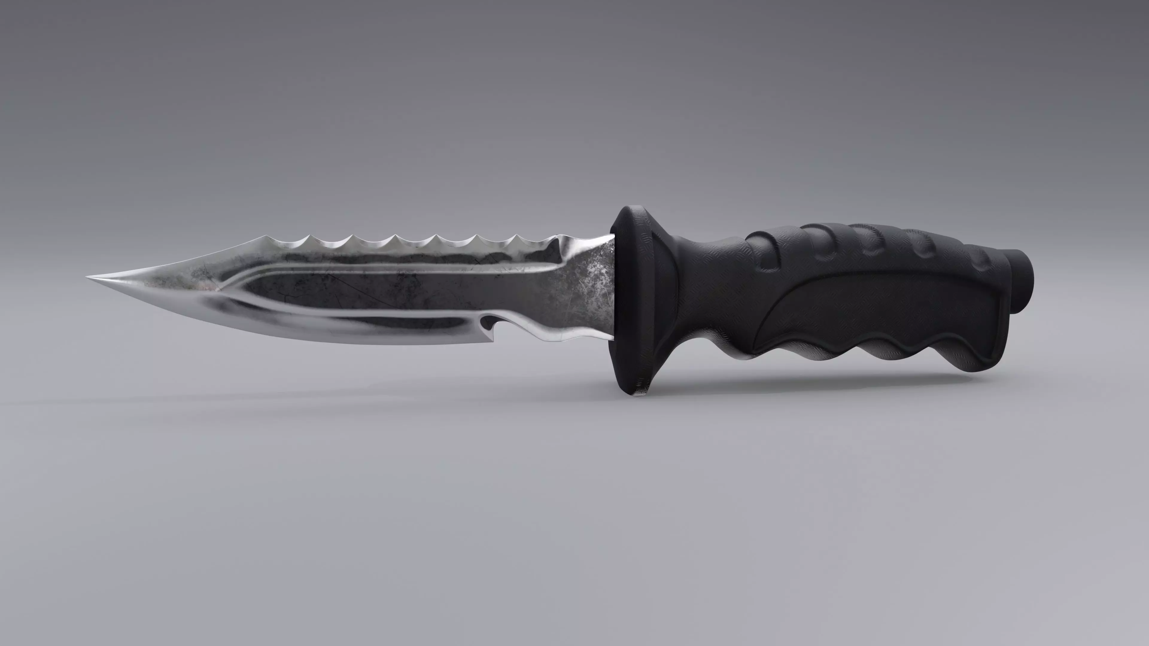 Hunting Knife 3D Model Free 3D model