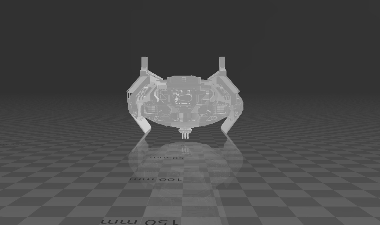 Helldivers 2 Super Destroyer Ship STL 3D print model_2