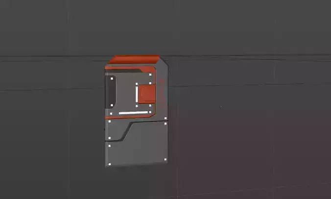 starcitizen style scifi door