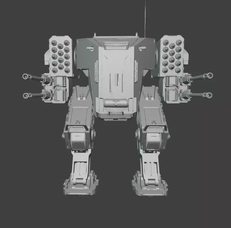 HELLDIVERS 2 EXO-45 PATRIOT EXOSUIT 3D print model_0