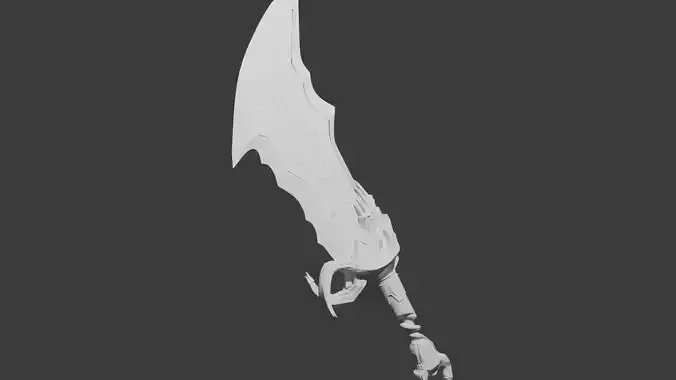 God of War Blade of Chaos Tier 5 3D Printable Model STL