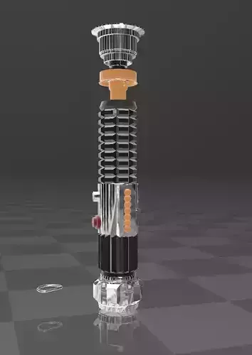 3D Printable Obi-Wan Kenobi Lightsaber STL File Star Wars