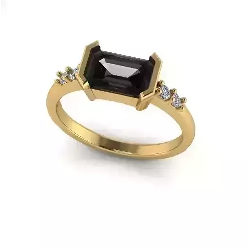 Solitaire ring Model 6406