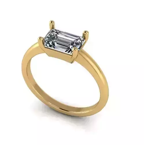 Solitaire ring Model 6399