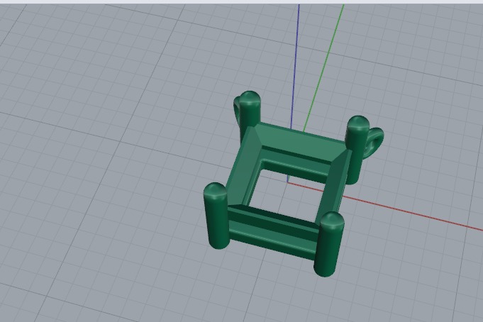 Pendant princess Model 6397 3D print model_2