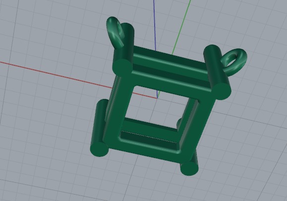 Pendant princess Model 6397 3D print model_4