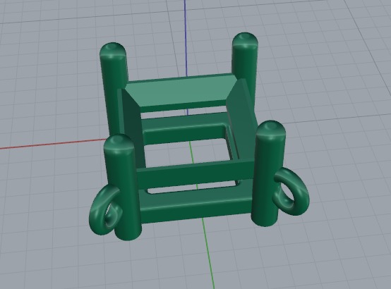 Pendant princess Model 6397 3D print model_3