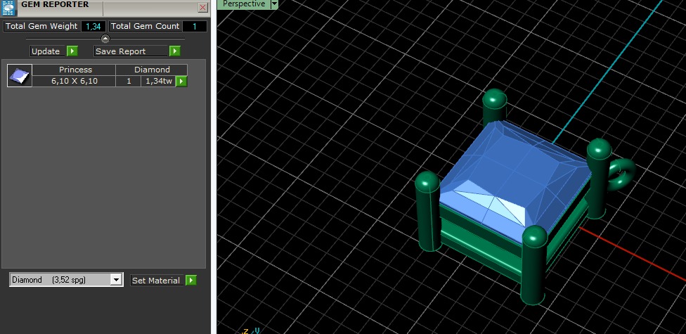 Pendant princess Model 6397 3D print model_7