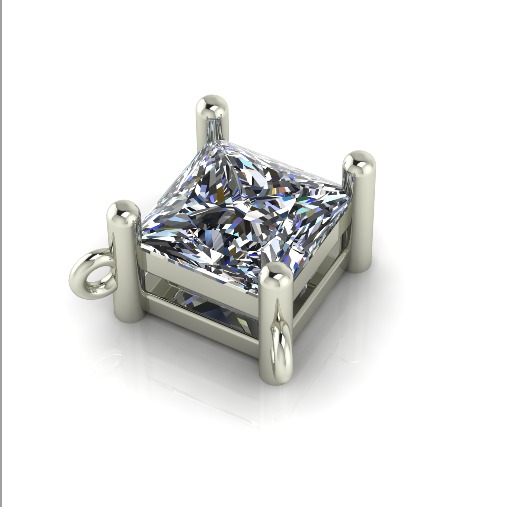 Pendant princess Model 6397 3D print model_1