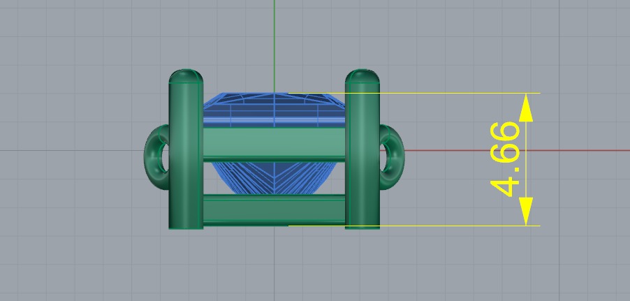 Pendant princess Model 6397 3D print model_5