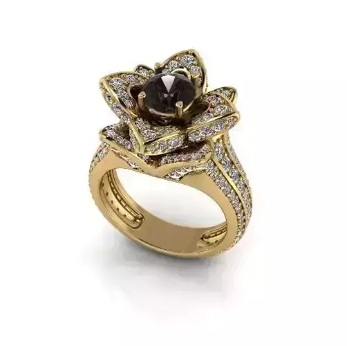 Ring of flowers Model 6394