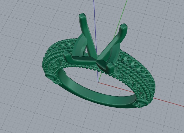 Ring Model 6379 3D print model_3