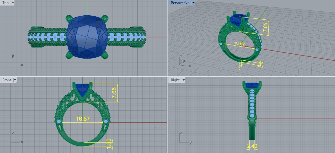 Ring Model 6379 3D print model_6