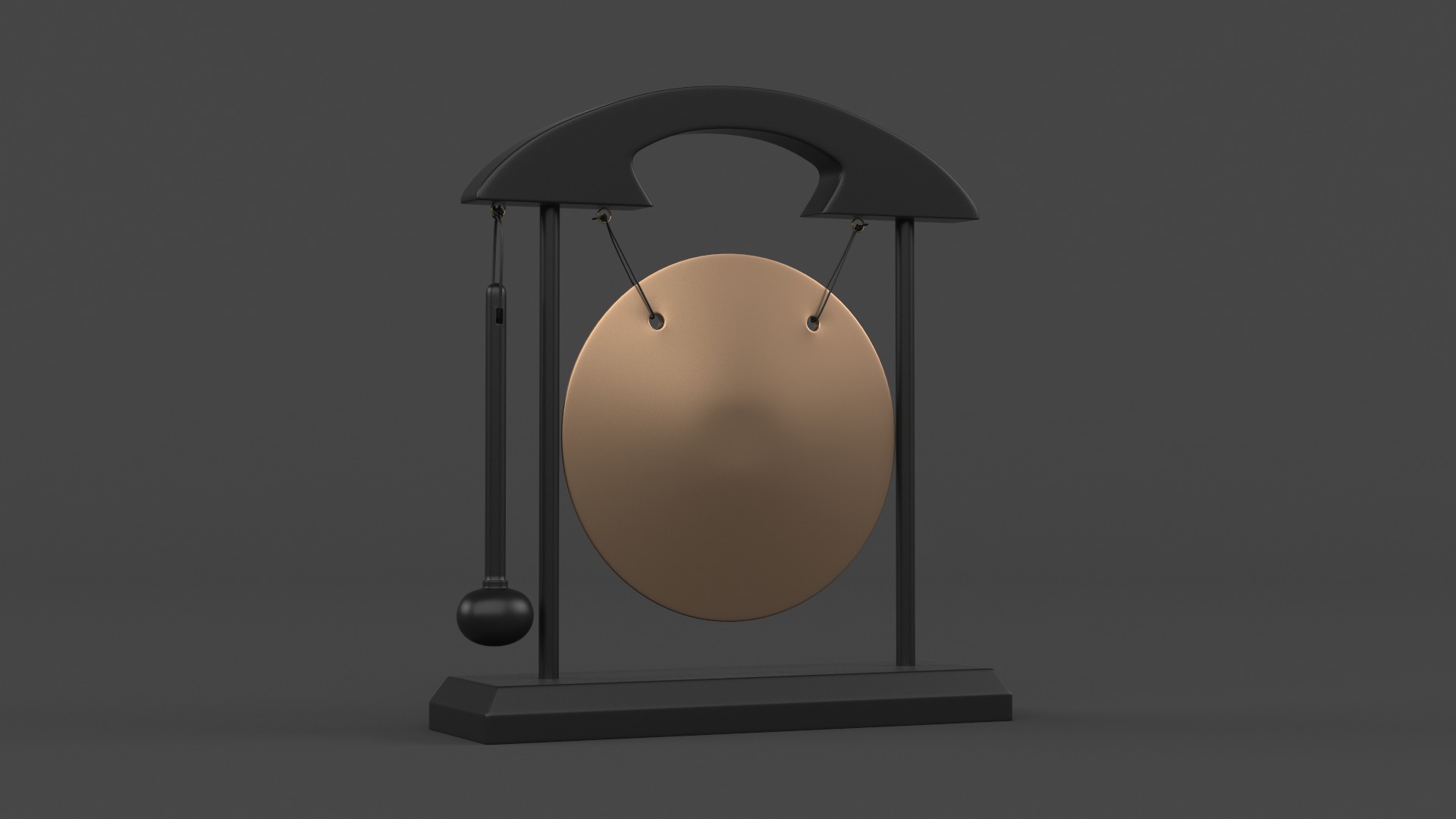 Table Gong Collection 3D model_9