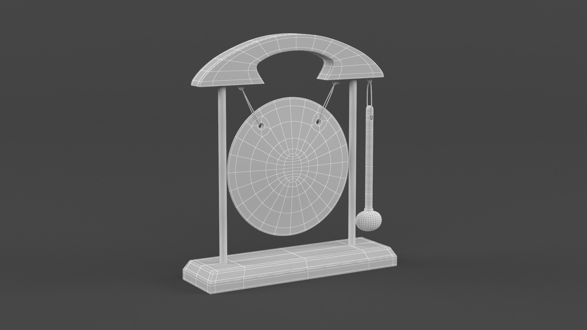 Table Gong Collection 3D model_18
