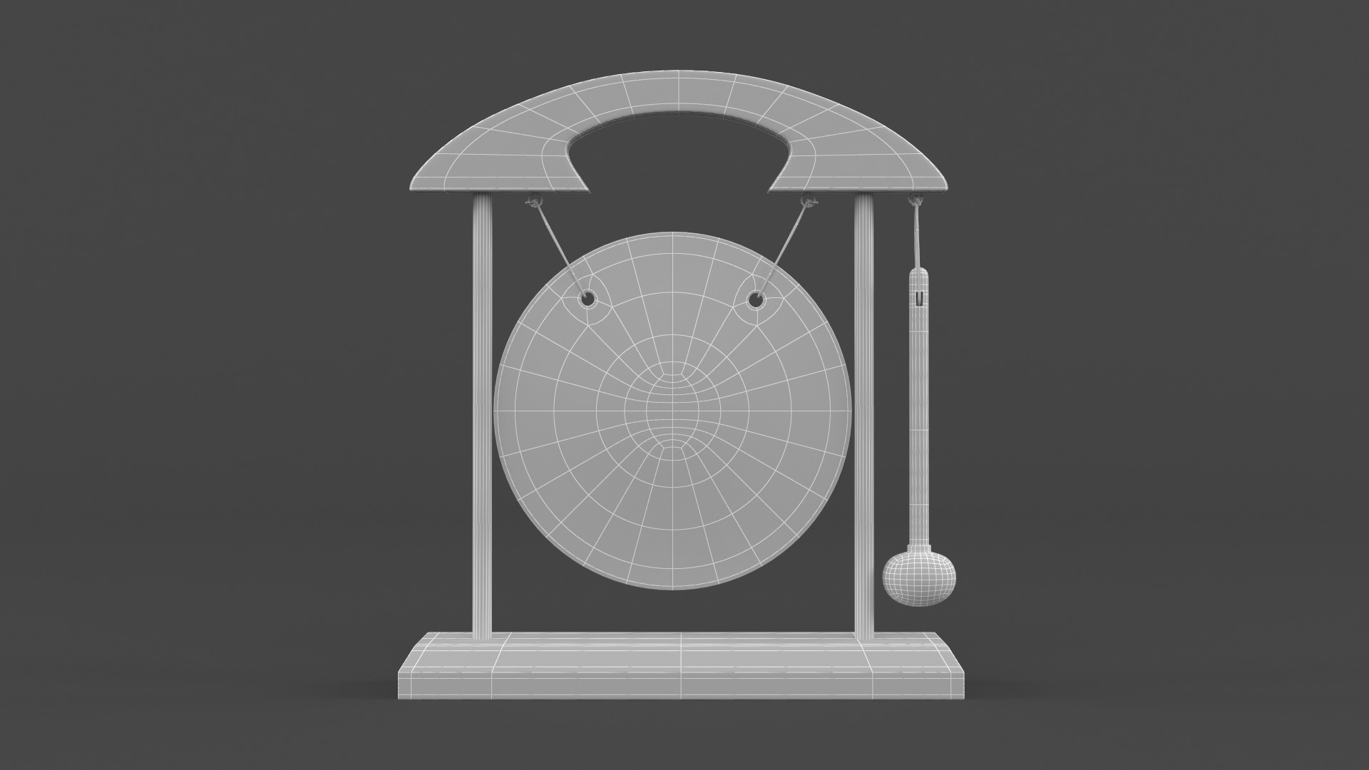 Table Gong Collection 3D model_17