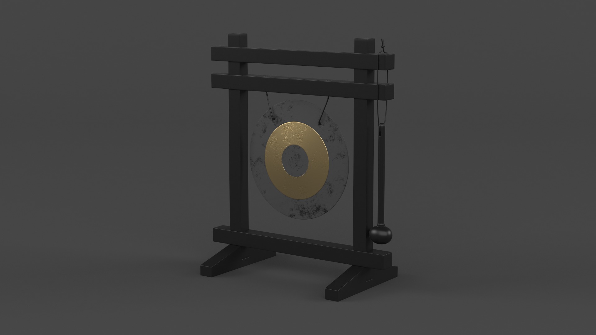 Table Gong Collection 3D model_2