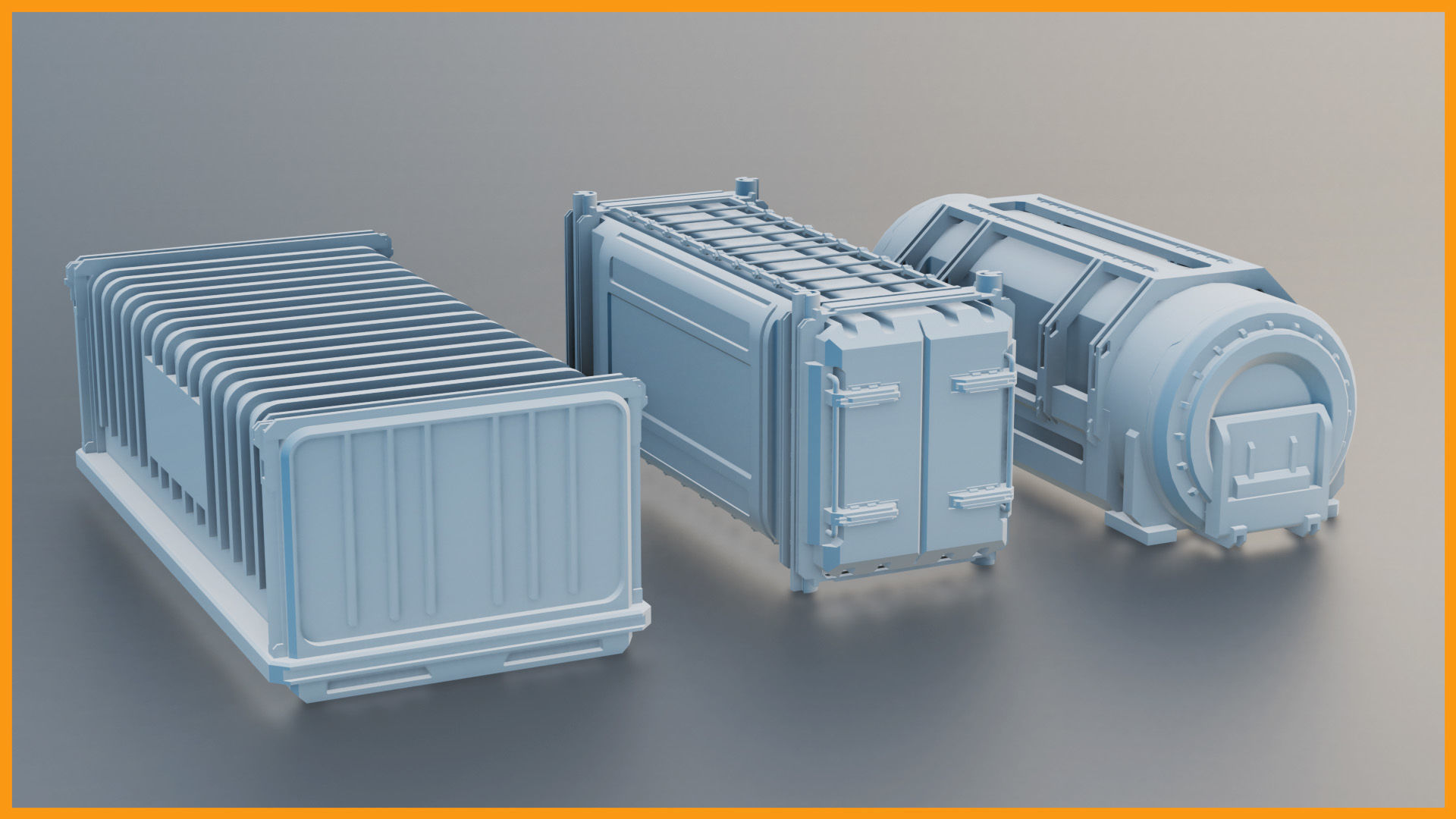 22 Industrial and Military Prop Collection 3D model_10