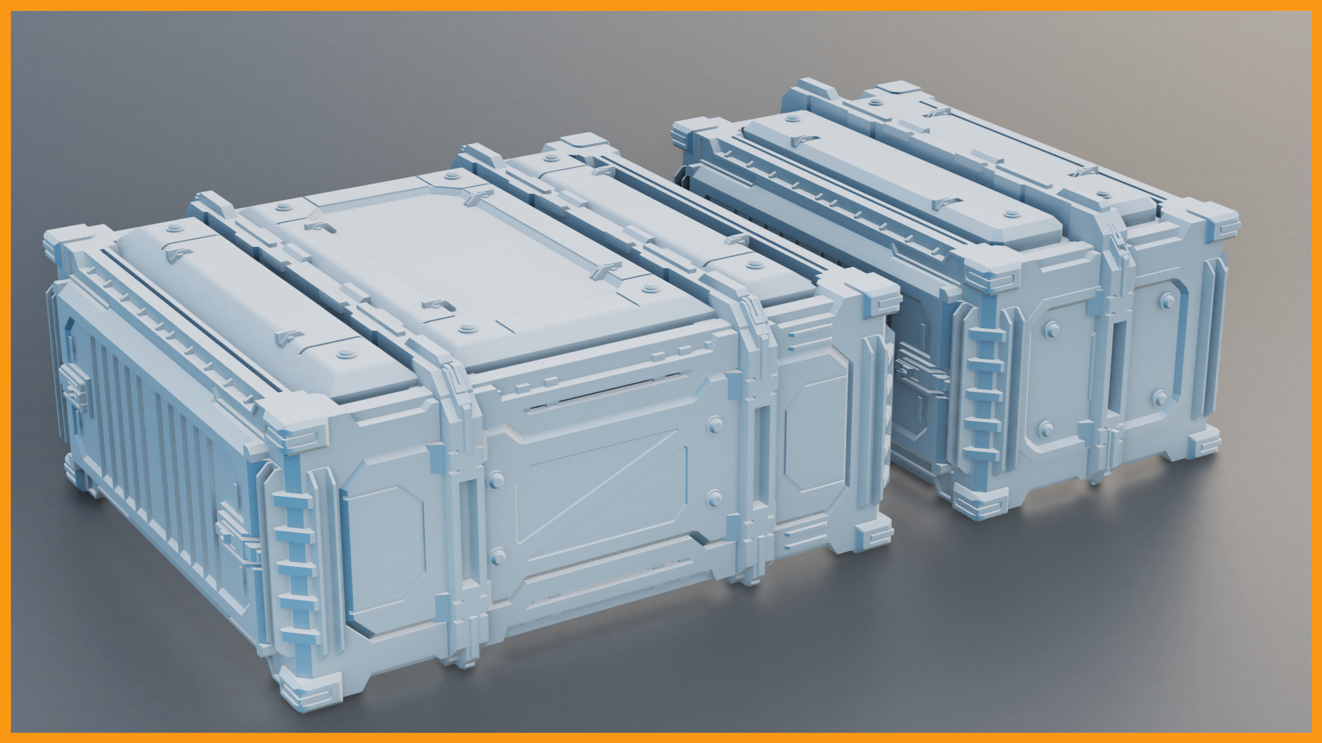 22 Industrial and Military Prop Collection 3D model_3