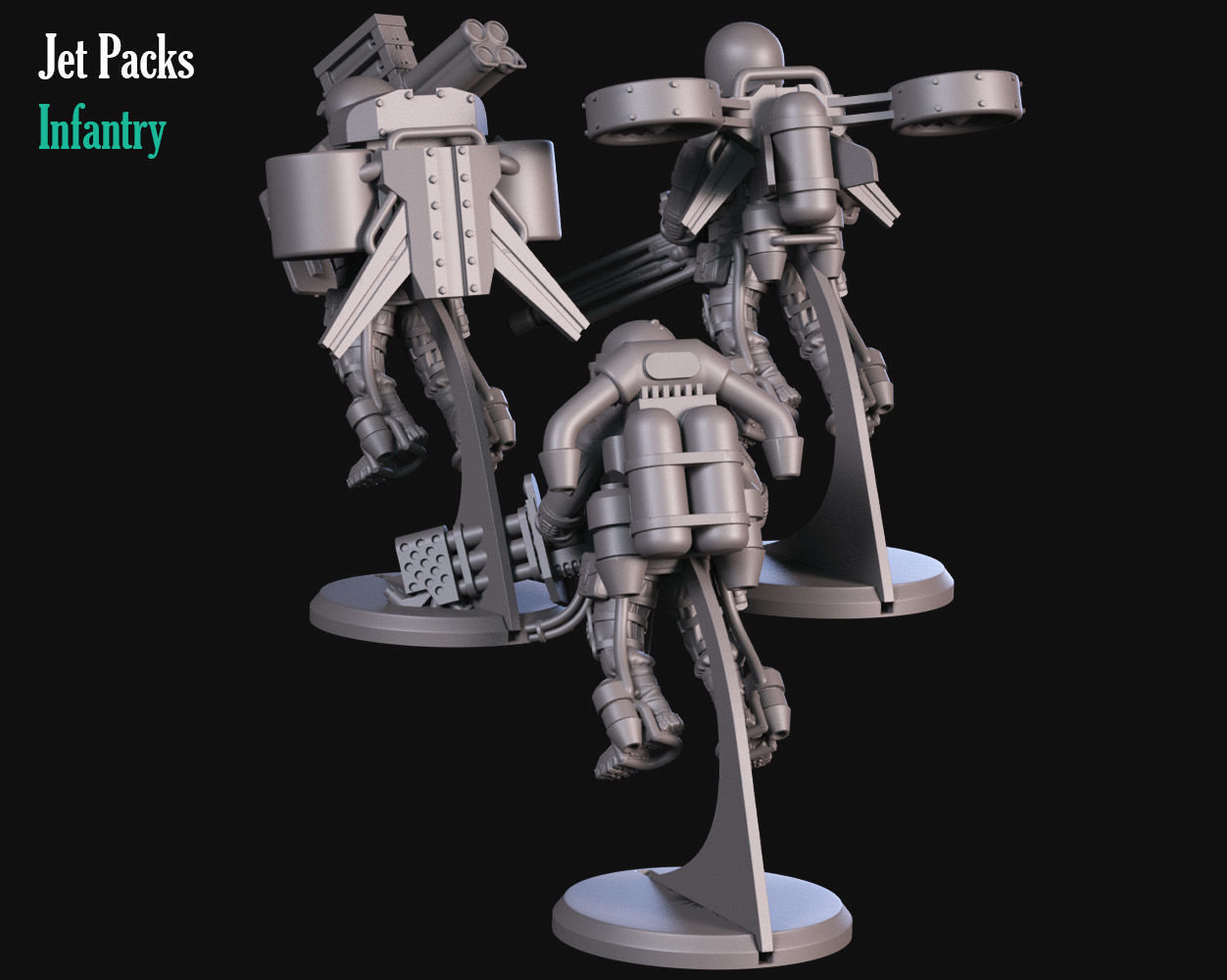 Jet Pack Heavy 3D print model_3