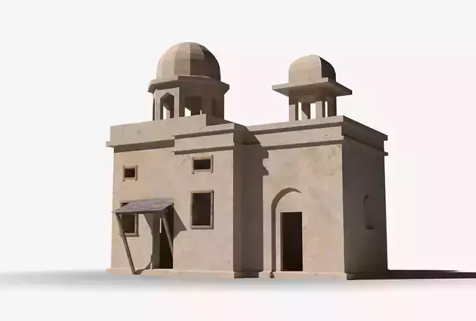 Arab x19 Low-poly 3D model