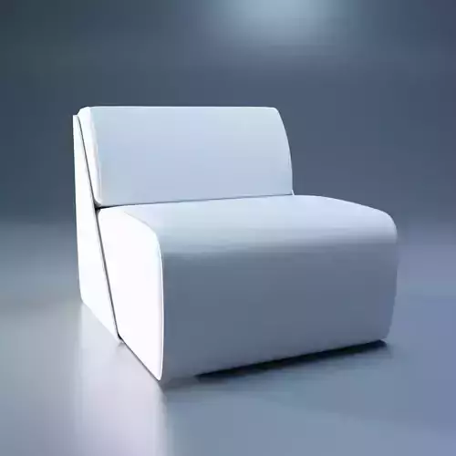 Low-Poly Game-Ready Modern Chair 3D Model