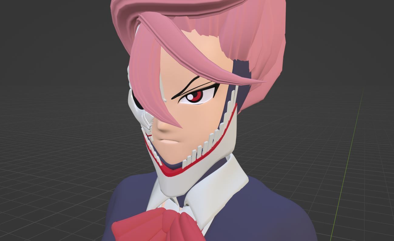 Aira Acrobatic Silky Powers - Dandadan 3D model_9