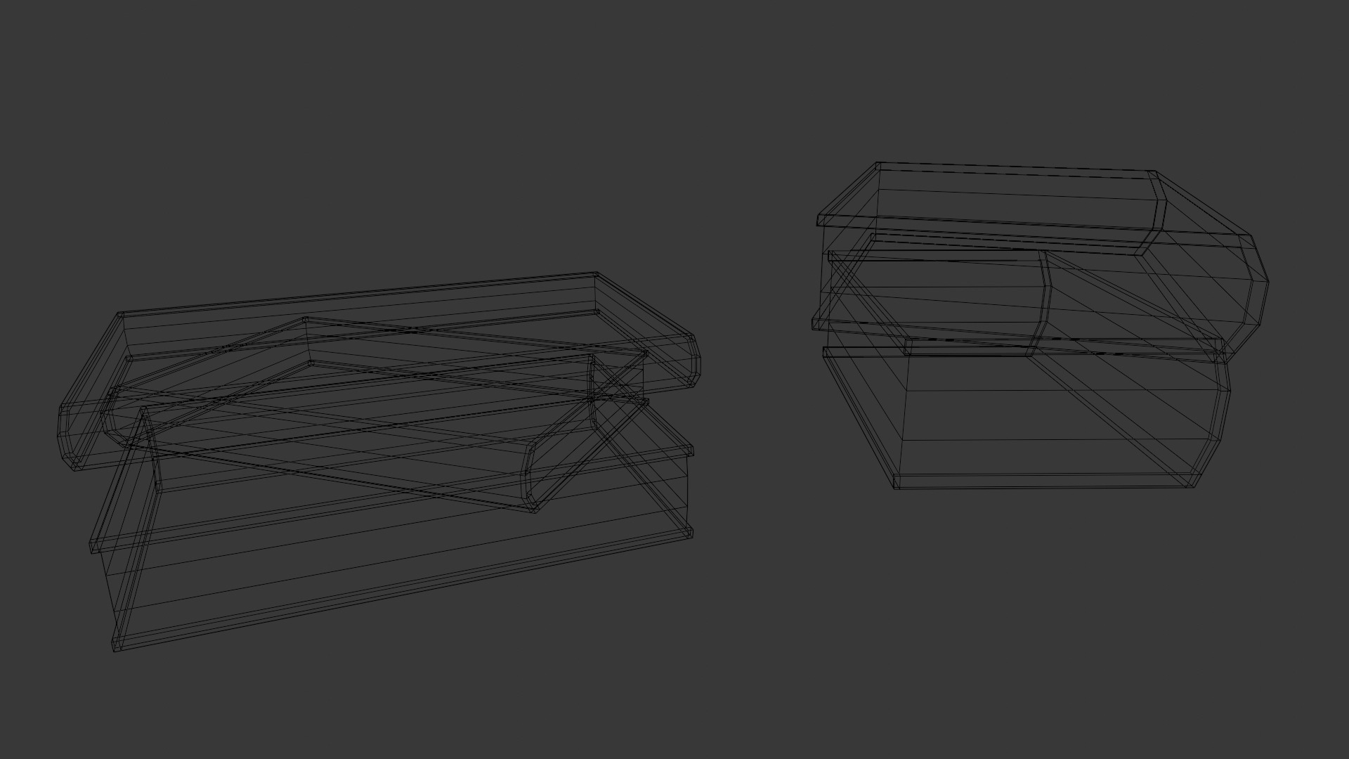 Books 3D Model Low-poly 3D model_9