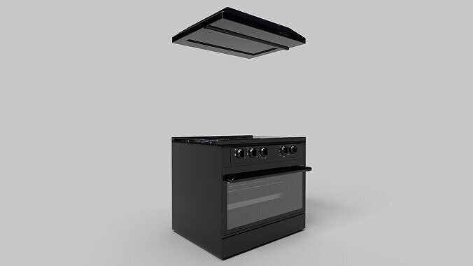 Oven Stove CG1 3D model