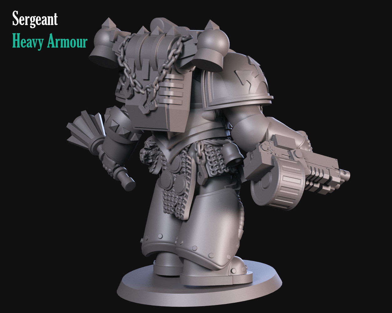 Heavy Armour 3D print model_2