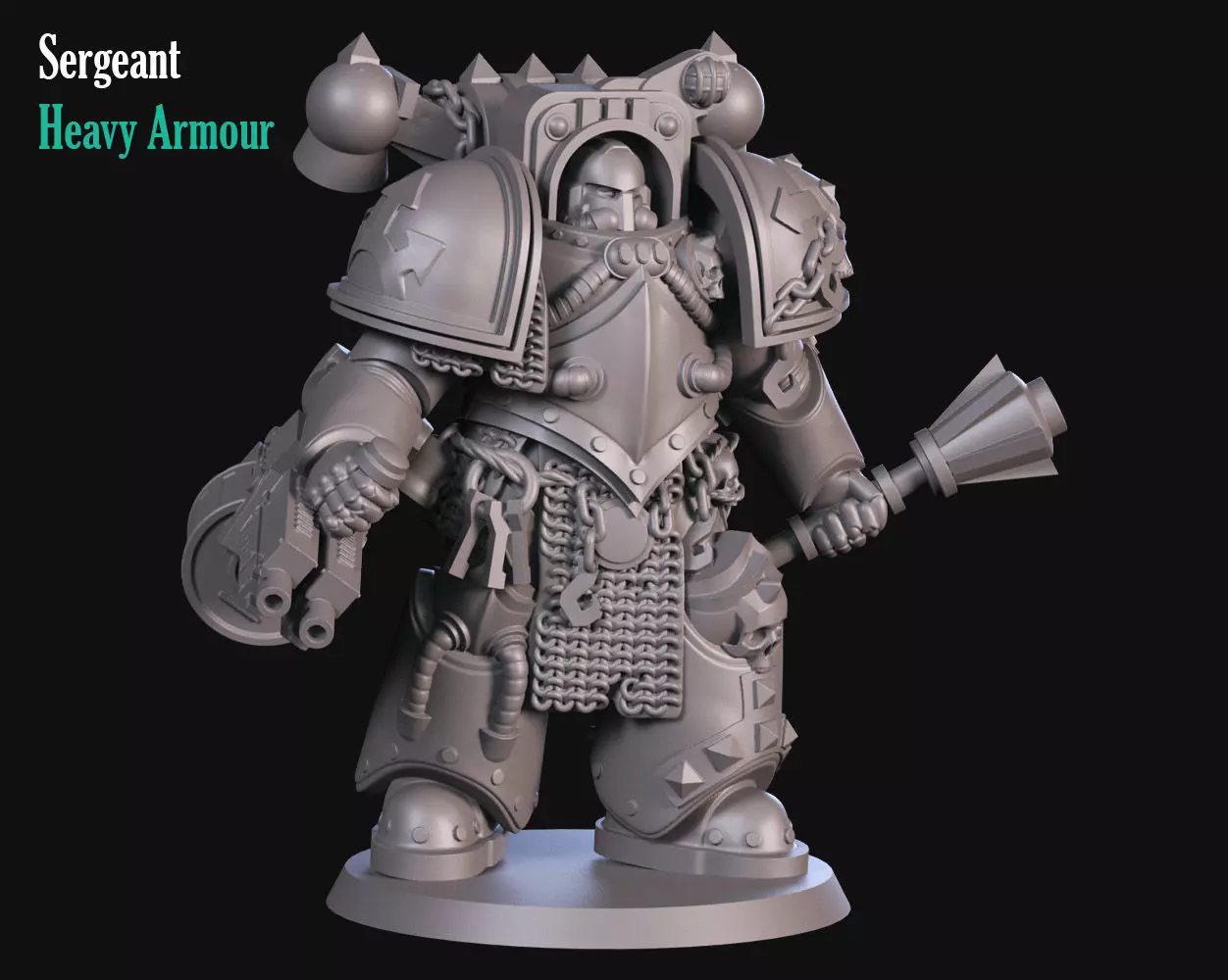 Heavy Armour 3D print model_0