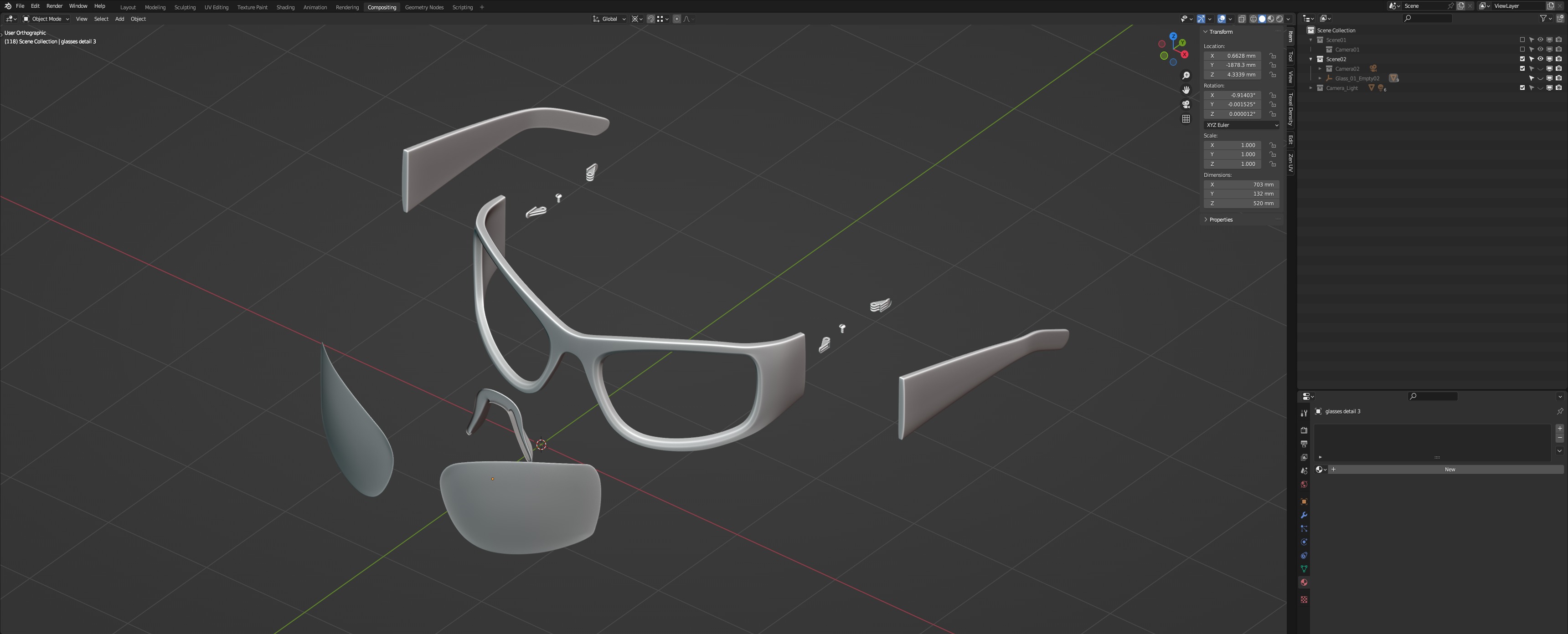 Blegati Glasses 3D model_11