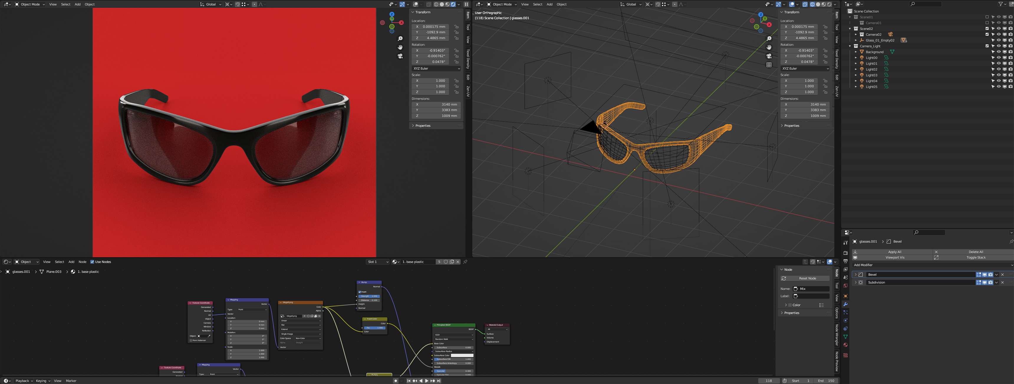 Blegati Glasses 3D model_14