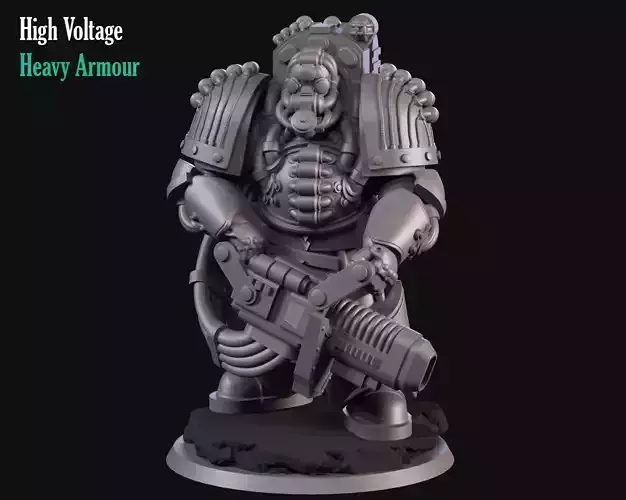 High Voltage 3D print model
