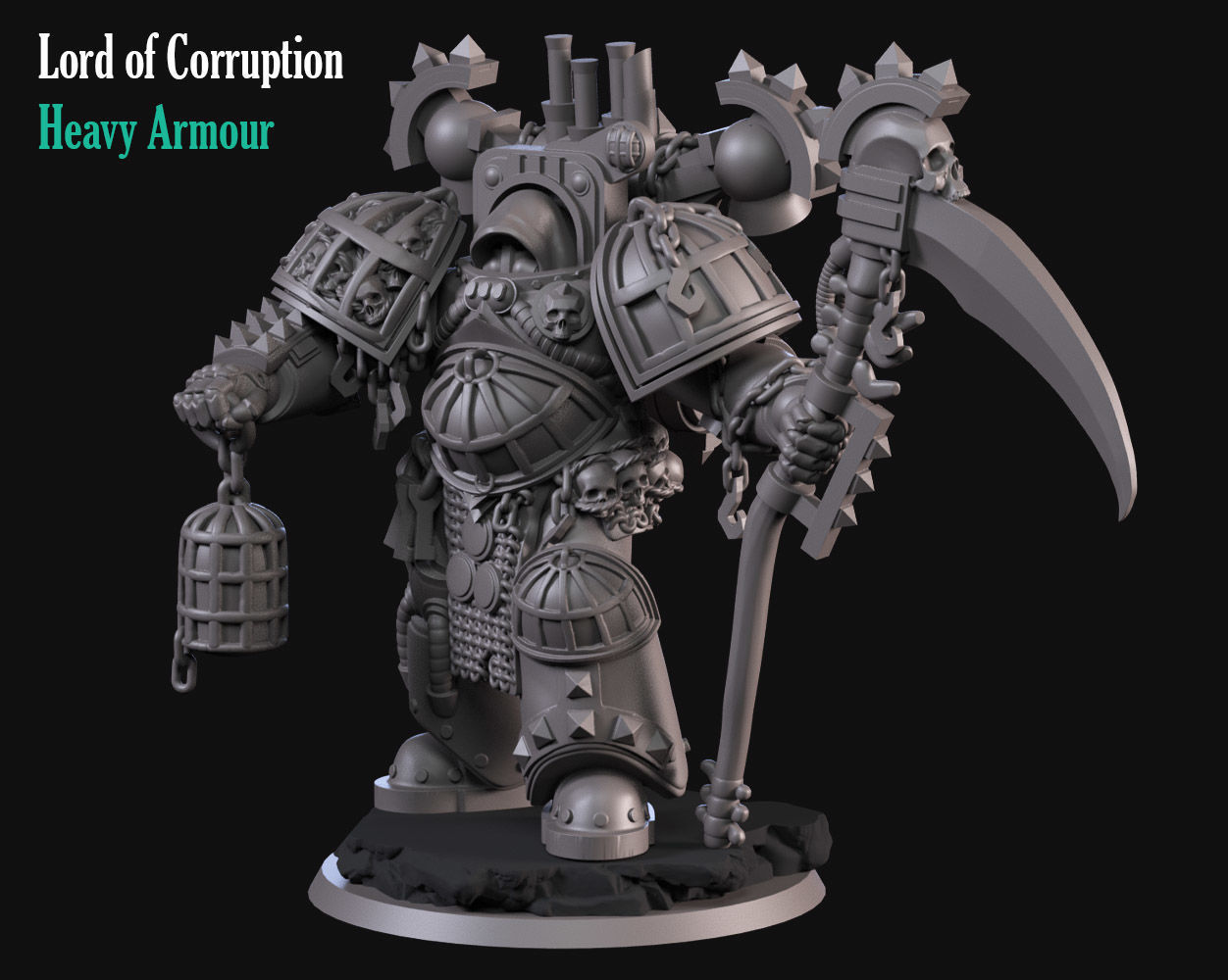 Lord of Corruption 3D print model_5