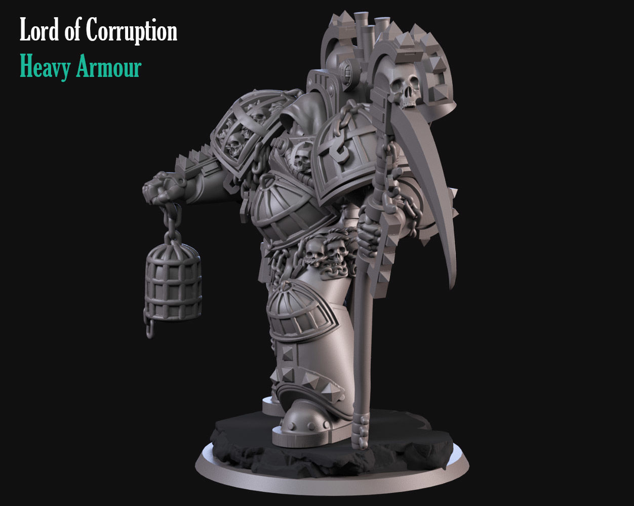 Lord of Corruption 3D print model_4