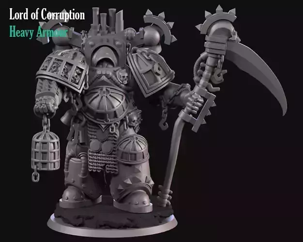 Lord of Corruption 3D print model