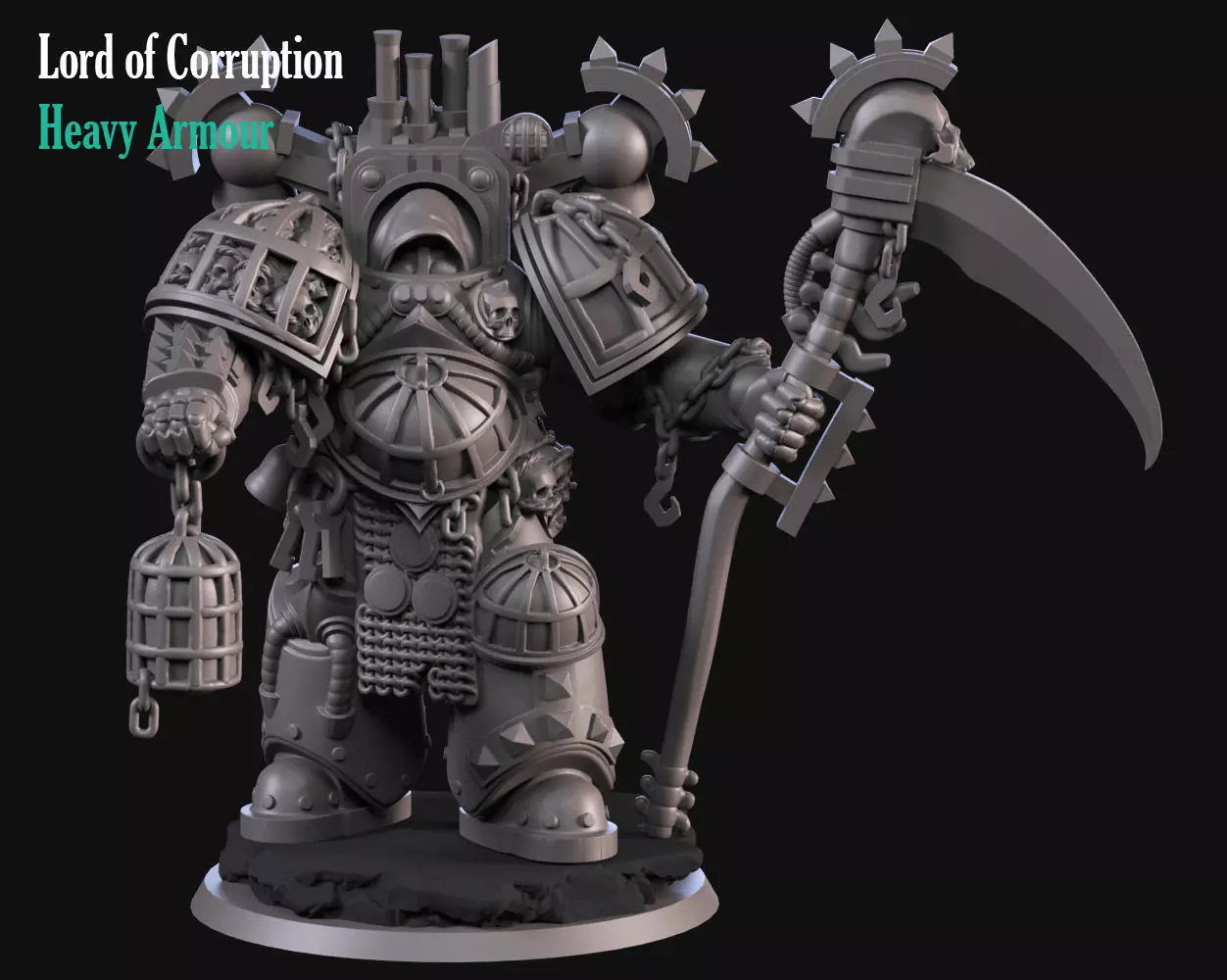 Lord of Corruption 3D print model_0