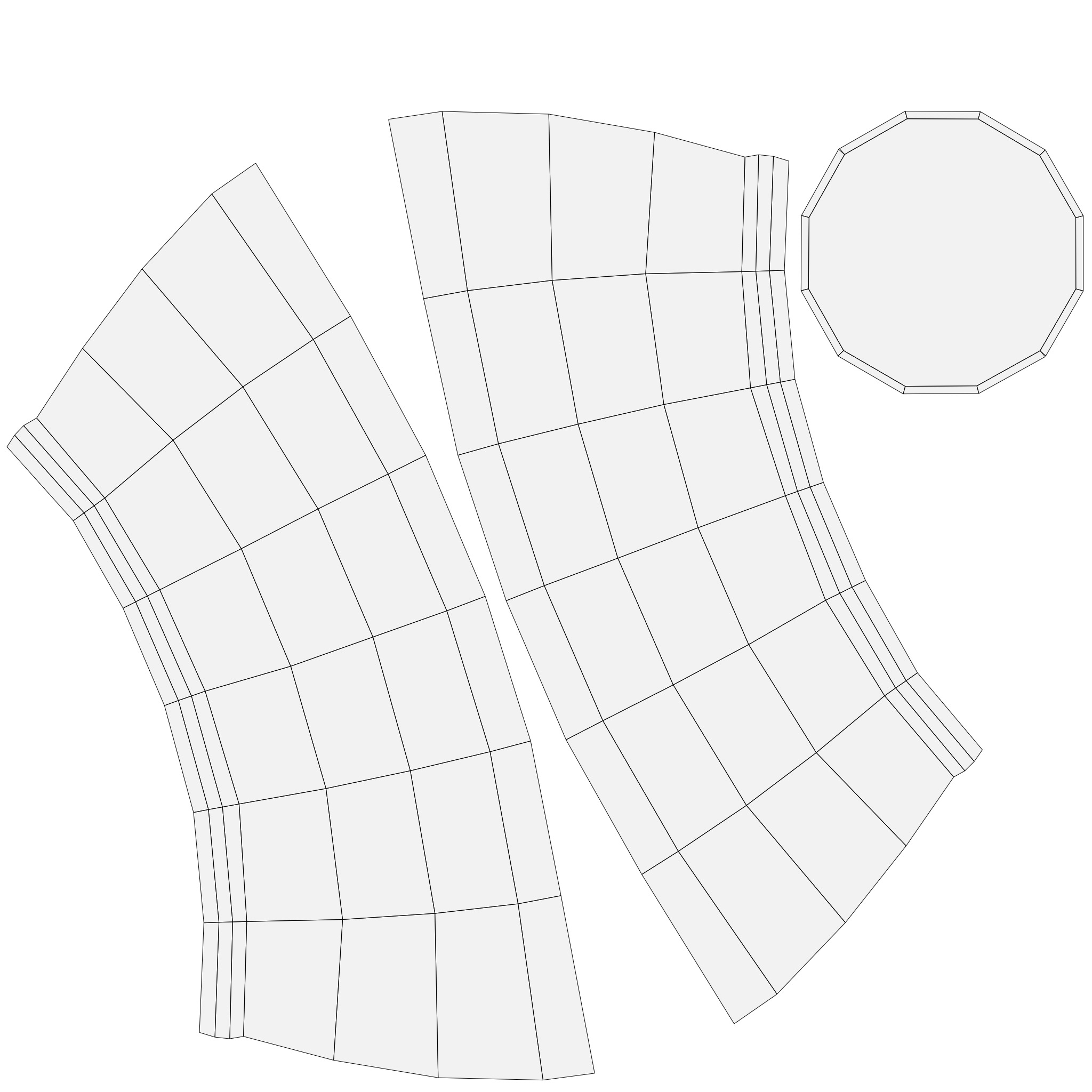 Kintsugi Vases Low-poly 3D model_4