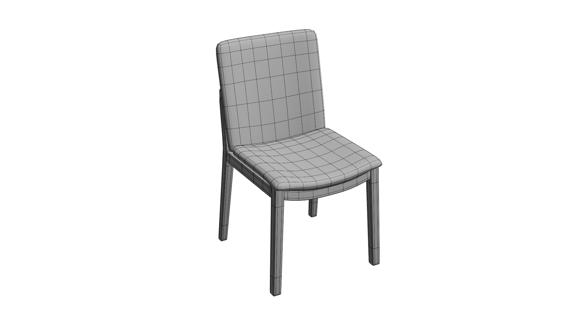 Rachel Dining Chair 3D model_4
