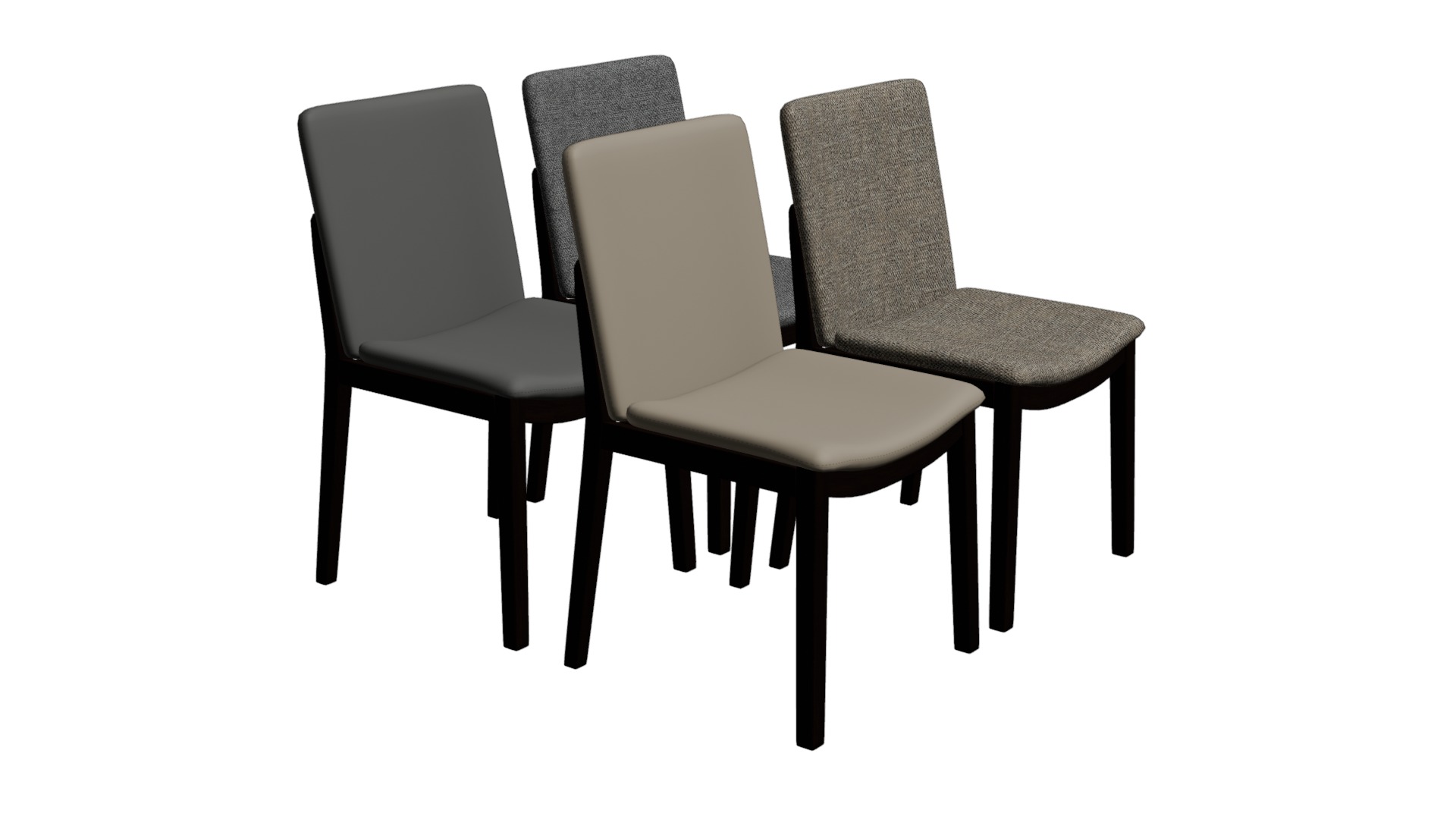 Rachel Dining Chair 3D model_3